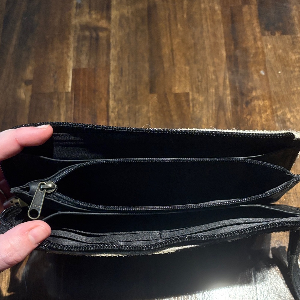 Cowhide Pattern Wristlet Wallet - image 3